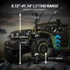 Farm Jack, 7000 Lbs Capacity Ratcheting Off Road f-Arm Jack, Utility Heavy-Duty f-Arm Jack, Lift Height 5.12-25.39 Inches - 3 of 4