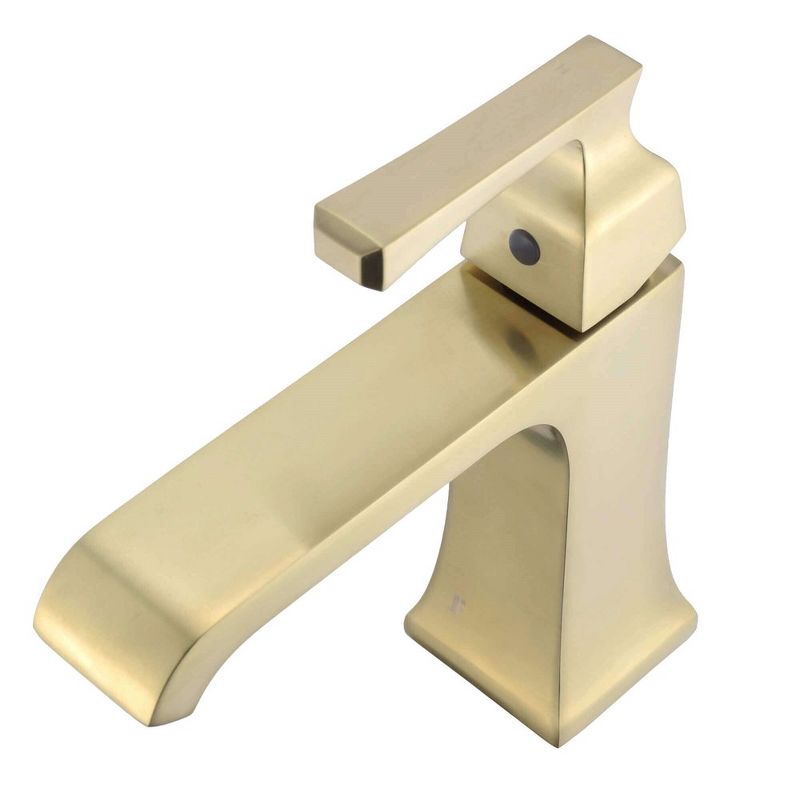 Fine Fixtures Arched Square Single Hole Bathroom Faucet, 2 of 6