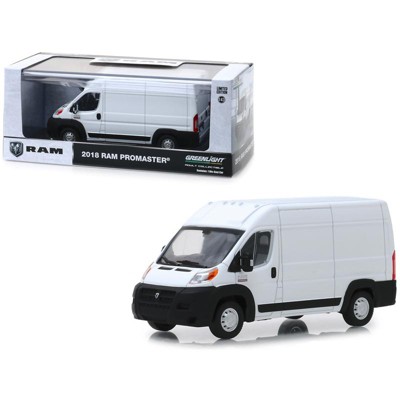 2018 RAM ProMaster 2500 Cargo Van High Roof Bright White 1/43 Diecast Model by Greenlight