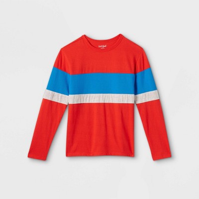 Boys' Colorblock Long Sleeve T-Shirt - Cat & Jack™