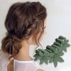 Unique Bargains Women's Elegant Floral Hair Clips 4.33"x2.36"x1.77" 1 Pc - 2 of 3