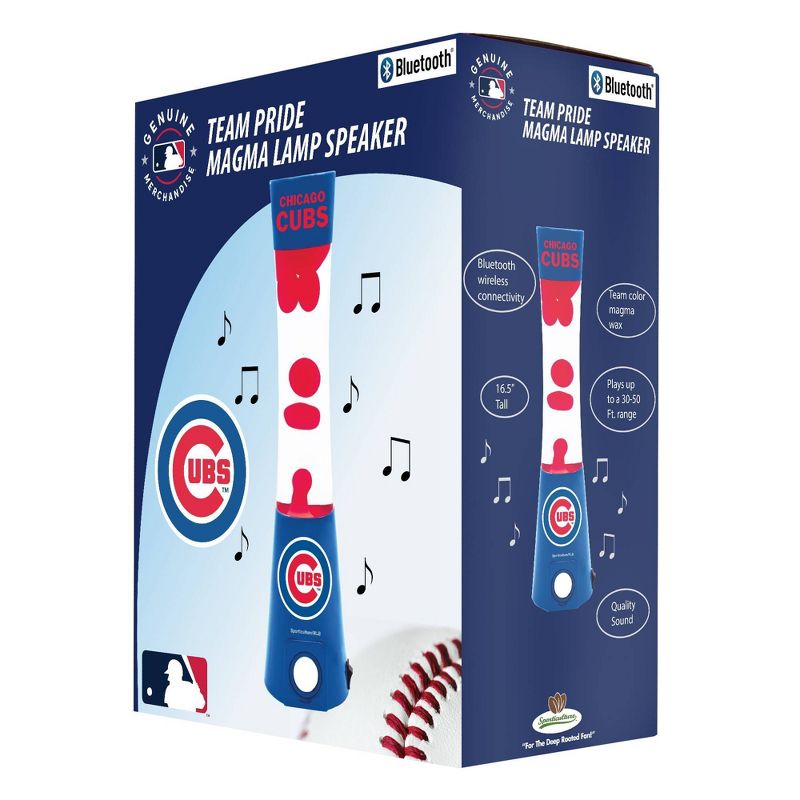 MLB Chicago Cubs Magma Lamp Speaker, 3 of 4