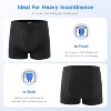 CARER Incontinence Underwear for Men Washable Men's Leak-proof Incontinence Brief Heavy Absorbency 3pk - 2 of 4