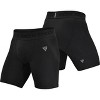 RDX SPORTS T15 Mens Black Compression Shorts, Athletic Wear, Fitness Gear, Training Apparel, High Performance, Gym Shorts, Activewear - 4 of 4