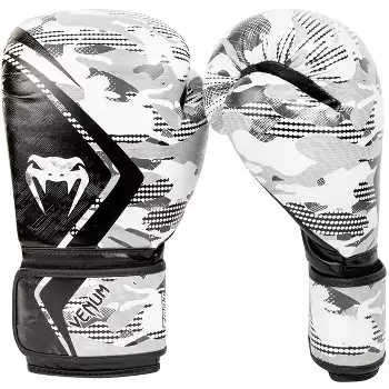 Venum Contender 2.0 Training Boxing Gloves - 16 Oz. - White/gray/black ...
