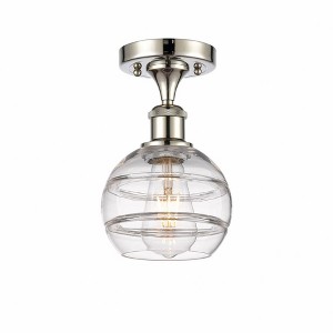 Rochester - 1 Light Semi-Flush Mount In Industrial Style-9.13 Inches Tall and 5.88 Inches Wide - 1 of 1