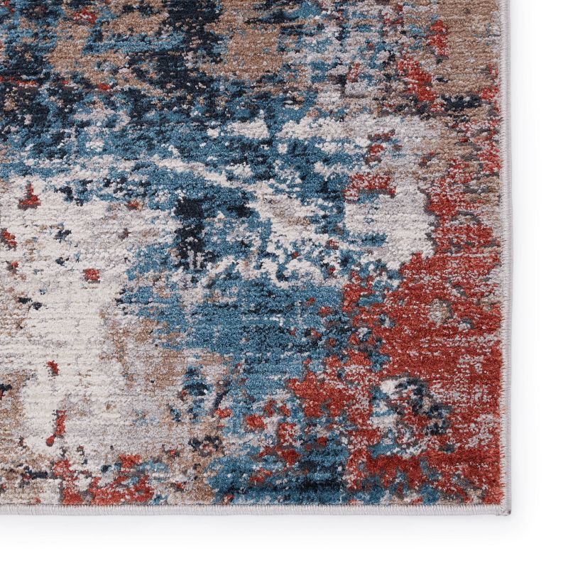Casiane Abstract Area Rug Red/Blue - Jaipur Living, 5 of 7