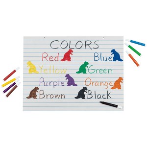 School Smart Primary Chart Newsprint Paper, 1 Inch Rule, 24 x 18 Inches, 100 Sheets - 1 of 4