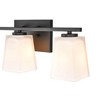 Millennium Lighting 3 - Light Vanity in  Matte Black - 3 of 4