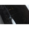 Anybear Black Gold Chenille Decorative Cushions - 2 of 4