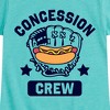 Girls' - Instant Message - Hotdog Concession Crew Fitted Short Sleeve Graphic T-Shirt - 2 of 4