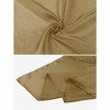 INSPIRE CHIC Women's Solid Color Satin Large Square Scarf Neckerchief Bandanas 35"x35" - 4 of 4