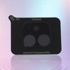 Unique Bargains Phone Camera Cover 5H Glossy Camera Lens Protector Glass Black 1 Pcs - 4 of 4