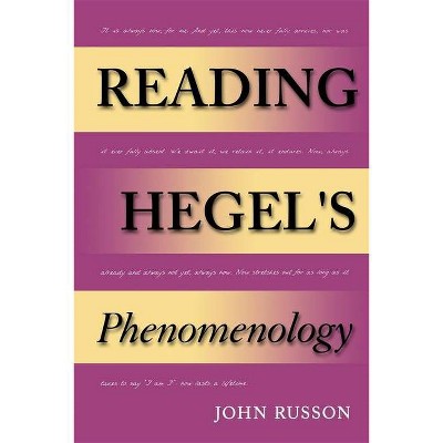 Reading Hegel's Phenomenology - (Studies in Continental Thought) by  John Russon (Paperback)