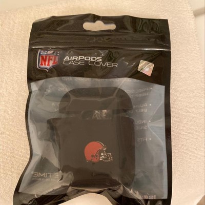 Black Cleveland Browns Personalized AirPods Case Cover