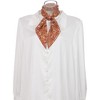 Allegra K Women's Chiffon Floral Print Square Scarves Kerchief Neck Scarf Neckerchief - 2 of 4