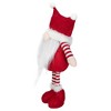Northlight Plush Standing Gnome Christmas Decoration - 18.5" - Red and White - 3 of 4