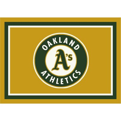 MLB Oakland Athletics 4"x6" Spirit Rug