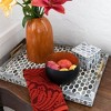Mela Artisans | Gramercy Tray in Ivory Grey - 2 of 3