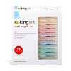 KINGART Chalk Crayons 24 Colors - 2 of 4