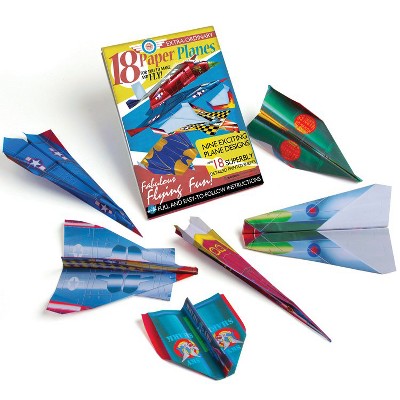 House of Marbles Paper Planes Kit, Create and Customize Paper Airplanes, Includes Paper and Instructions, Ages 6 and Up