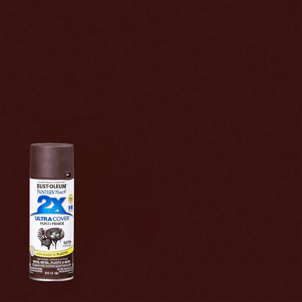 UPC 020066387211 product image for Rust-Oleum 12oz 2X Painter's Touch Ultra Cover Spray Paint Espresso | upcitemdb.com