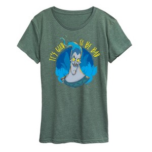 Women's - Disney Villains - Its Good To Be Bad Hades Short Sleeve Graphic T-Shirt - 1 of 4