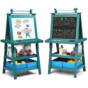 3-in-1 Double-Sided Storage Art Easel - 1 of 4