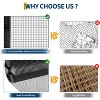 Coucheta Hardware Cloth, Hot-Dipped Galvanized Wire Mesh Roll - Heavy Duty Chicken Wire for Coops, Rabbit Cages & Garden Fencing - 4 of 4