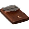 Sela 17 Note Solid Kalimba Black Walnut - 4 of 4