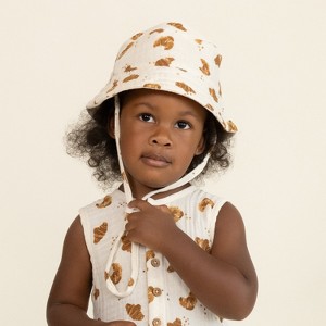 Organic Bucket Sun Hat - Croissant - 1 of 4