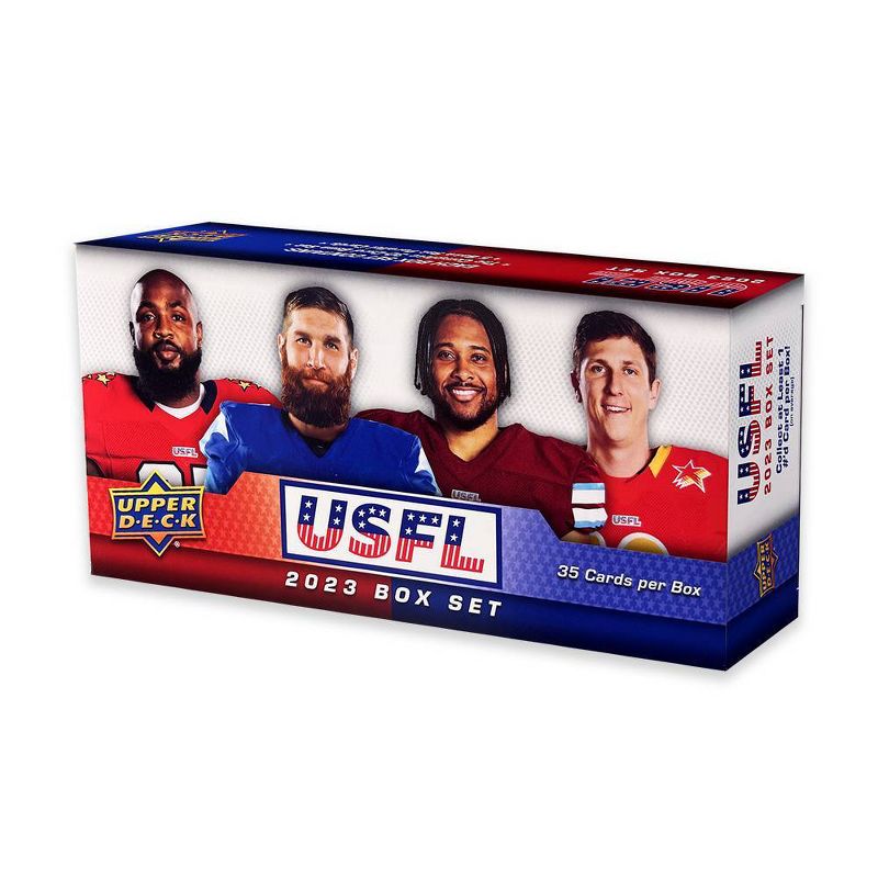 2023 Upper Deck USFL Football Trading Card Box Set, 1 of 4