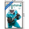 Trends International NFL Miami Dolphins - Tyreek Hill Feature Series 23 Framed Wall Poster Prints - 3 of 4