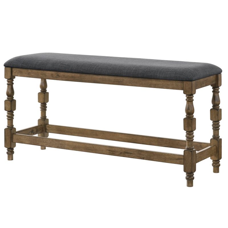 Bringe Upholstered Counter Height Bench - HOMES: Inside + Out, 1 of 5