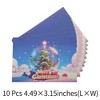 Unique Bargains Christmas Greeting Card Multicolor 4.5 x 3.1 Inch 10 Pcs - 3 of 4