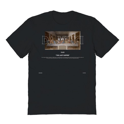 Apoh Men's Da Vinci Last Supper Short Sleeve Graphic Cotton T-shirt ...