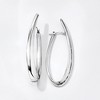 Ross-Simons Italian Sterling Silver Hoop Earrings - 3 of 4