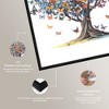 Art Remedy Butterfly Tree Colorful buterfly and flowers wall art Framed - 4 of 4