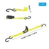 Unique Bargains Polyester Quick Release Buckle Anti-Scratch Hooks Versatile Boat Trailer Transom Tie Down Straps 1763lbs 1 Pcs - 2 of 3