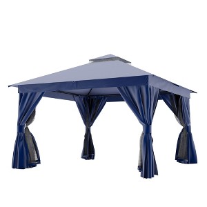 LAUSAINT HOME 12'X 12' Patio Steel Gazebo - 1 of 4