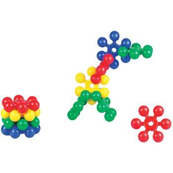 Childcraft Toddler Manipulative Star Builders, Assorted Colors, Set of 30
