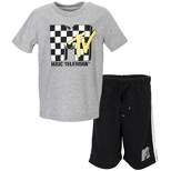 MTV Athletic T-Shirt and Mesh Shorts Outfit Set Toddler 