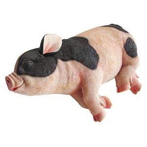 Design Toscano Sleeping Pig Statue - 1 of 4