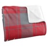 Minnesota State University Moorhead Campus Plaid Spirit Silky Touch Super Soft Throw Blanket 50x60 - 3 of 4