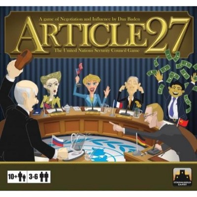 Article 27 - The UN Security Council Game Board Game
