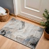 World Rug Gallery Neutral Desert Drift Area Rug for Living Room, Entryway, or Family Spaces – Easy to Clean and Comfortable Underfoot - 2 of 4