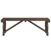 vidaXL Patio Bench 45.3" Solid Wood Fir - 4 of 4