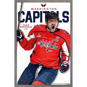 Trends International NHL Capitals - Alexander Ovechkin 23 Framed Wall Poster Prints - 1 of 4