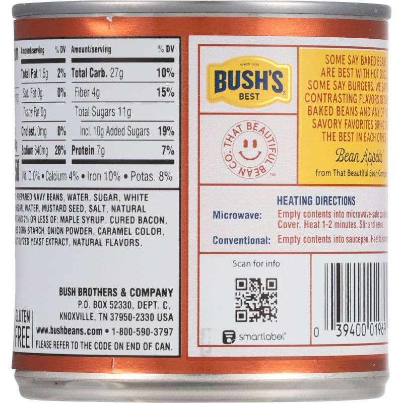 Bush&#39;s Maple Cured Bacon Baked Beans - 16oz, 6 of 8