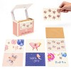 Outshine Co Blank Note Cards with Envelopes and Seals in Storage Box - 2 of 4